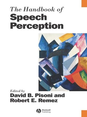 cover image of The Handbook of Speech Perception